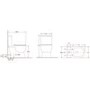 Grade A1 - Close Coupled Rimless Short Projection Toilet with Slim Soft Close Seat - Venice