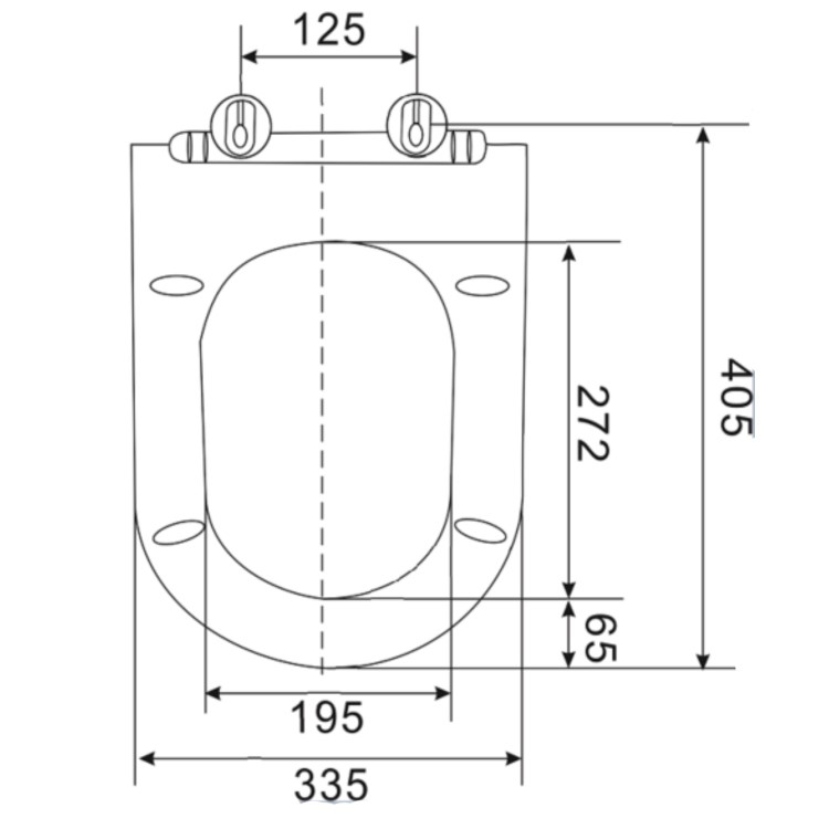 Close Coupled Rimless Short Projection Toilet with Soft Close Slim Seat - Venice