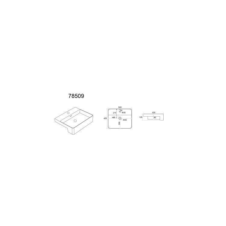 1500mm White Toilet and Sink Unit with Storage Unit and Square Toilet - Harper