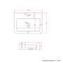 GRADE A1 - 1500mm Grey Toilet and Sink Unit with Storage Unit and Round Toilet - Harper