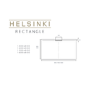 1400x800mm Black Frameless Walk In Shower Screen with Shower Tray - Corvus