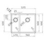1.5 Bowl Undermount and Inset Chrome Stainless Steel Right Hand Kitchen Sink and Steel Colander- Enza Yara