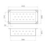 1.5 Bowl Undermount and Inset Chrome Stainless Steel Right Hand Kitchen Sink and Steel Colander- Enza Yara