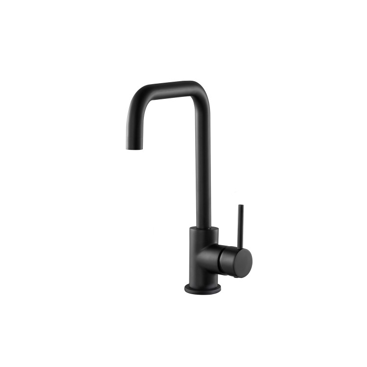 Single Bowl Black Amelia  Sink & Elwood Black Tap