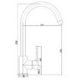 1.5 Bowl Black Composite Kitchen Sink & Black Kitchen Mixer Tap - Essence Amelia