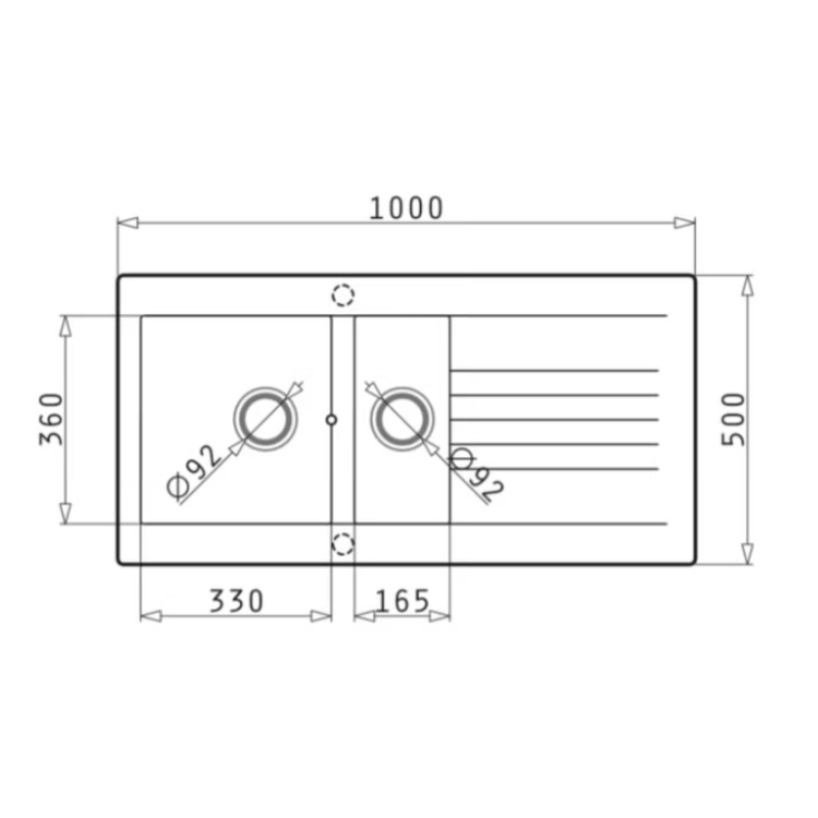 1.5 Bowl Black Reversible Composite Inset Kitchen Sink with Pull Out Kitchen Mixer Tap Set - Essence