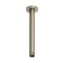 250mm Nickel Round Rainfall Shower Head with Ceiling Arm
