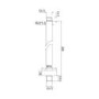Grade A1 - 250mm Nickel Round Wall Mounted Shower Head