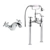 Oxford Bath Shower and Basin Tap Pack