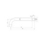 Chrome 2 Outlet Wall Mounted Thermostatic Mixer Shower Set With 300mm Shower Head and Bath Filler Spout - Flow