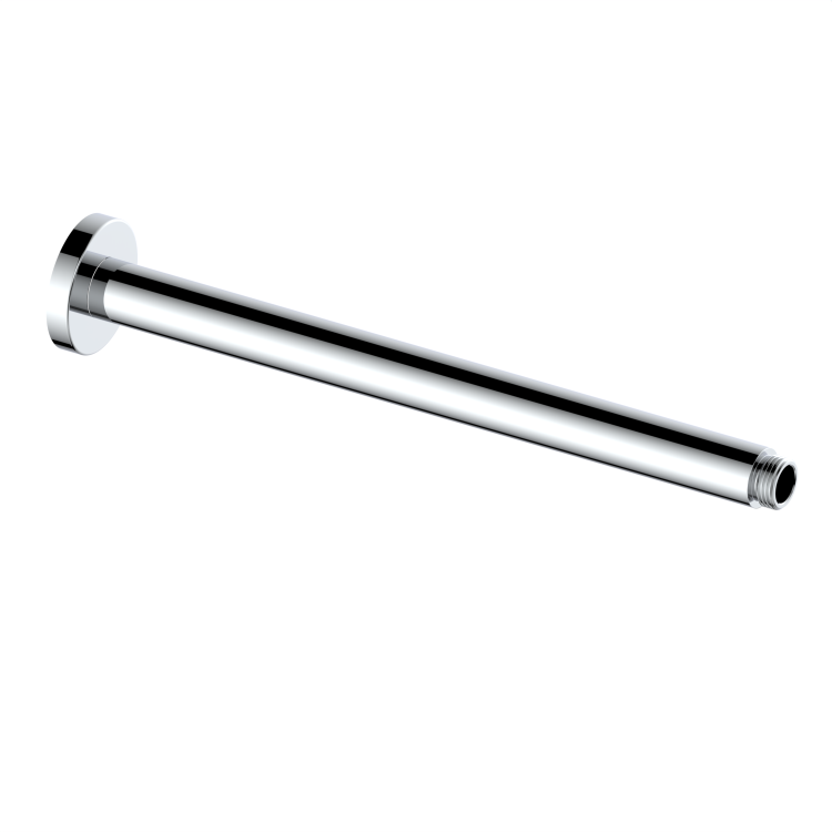 Chrome 2 Outlet Ceiling Mounted Thermostatic Mixer Shower Set With Hand Shower - Flow