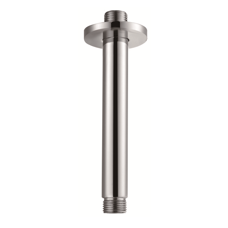 Chrome Dual Outlet Ceiling Mounted Thermostatic Mixer Shower  with Hand Shower & Overflow Bath Filler - Cube