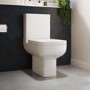 Grade A1 - Close Coupled Toilet with Soft Close Seat - Seren