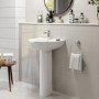 Grade A1 - Modern Pedestal Basin 550mm - Addison