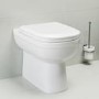 ONLY OPENED - Back to Wall Toilet with Soft Close Seat - Addison