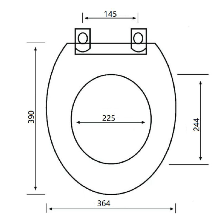 Close Coupled Traditional Low Level Short Projection Toilet with Wooden Soft Close Seat & Chrome Fittings - Park Royal