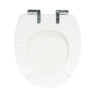 Traditional High Level Short Projection Toilet with Wooden Soft Close Seat - Park Royal