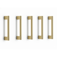 Brushed Brass Ashford Handle Pack of Five