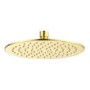 GRADE A1 - Arissa Brushed Brass Round Shower Head 250mm