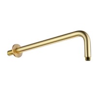 GRADE A1 - Arissa Brushed Brass 300mm Round Shower Arm