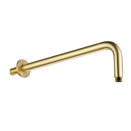 GRADE A1 - Arissa Brushed Brass 300mm Round Shower Arm