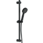 Black 1 Outlet Thermostatic Mixer Shower Set with Hand Shower - Arissa