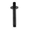 Black Single Outlet Ceiling Mounted Thermostatic Mixer Shower - Arissa