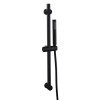 Black Dual Outlet Ceiling Mounted Thermostatic Mixer Shower with Hand Shower - Arissa