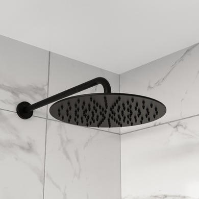 Shower Head with Wall Arm