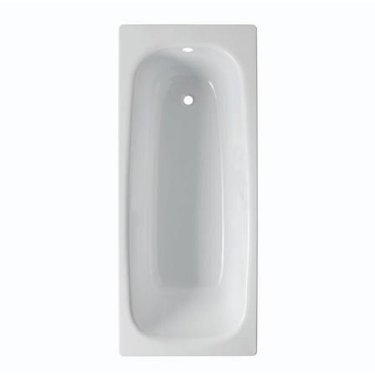 Grade A1 - 1600 x 700 Colt Single Ended Steel Bath with 0 Tap Holes