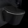 Grade A1 - Wall Hung Toilet with Smart Bidet Japanese Toilet Seat - Purificare
