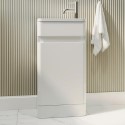 BUN/BeBa_27407/78640 410mm White Cloakroom Vanity Unit with Basin - Pendle