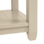 Grade A1 - 650mm Beige Freestanding Vanity Unit with Wood Effect Top and Chrome Handles - Kentmere