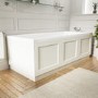 GRADE A1 - Ashbourne 1700mm Bath Panel - White