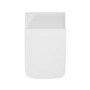 Grade A1 - Back To Wall Rimless Toilet with Soft Close Seat - Boston
