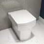 Grade A1 - Ashford Back to Wall Toilet and Soft Close Seat