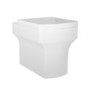 Grade A1 - Ashford Back to Wall Toilet and Soft Close Seat