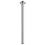 Grade A1 - Chrome Concealed Shower Mixer with Dual Control & Round Ceiling Mounted Head - Camden