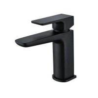 Black Mono Basin Mixer Tap - Zana Black Mono Basin Mixer Tap - Zana