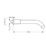 Chrome Dual Outlet Wall Mounted Thermostatic Mixer Shower Set With Hand Shower & Spout - Flow