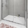 GRADE A1 - 1200mm Sliding Shower Door-Carina