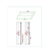 GRADE A1 - 1700mm Sliding Shower Door-Carina