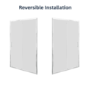 1700x800mm Chrome 6mm Glass Rectangular Sliding Shower Enclosure with Shower Tray - Carina