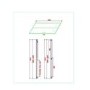 1700x800mm Chrome 6mm Glass Rectangular Sliding Shower Enclosure with Shower Tray - Carina