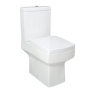 Grade A1 - Open Back Close Coupled Toilet - Ashford