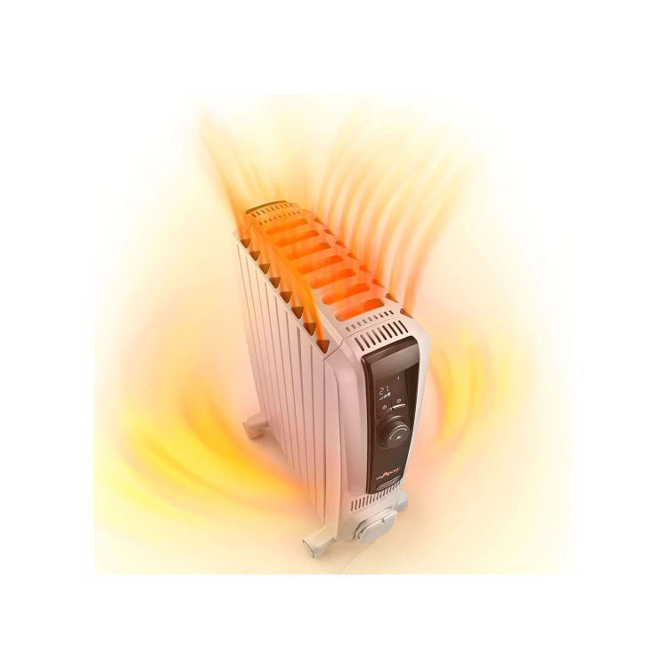 Refurbished DeLonghi TRDX40820E Dragon 4 2kW Oil Filled Radiator 8 Fin with Digital Display & Increased Radiant Surface