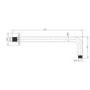 Push Button Concealed Mixer Shower with Round Head - Vance