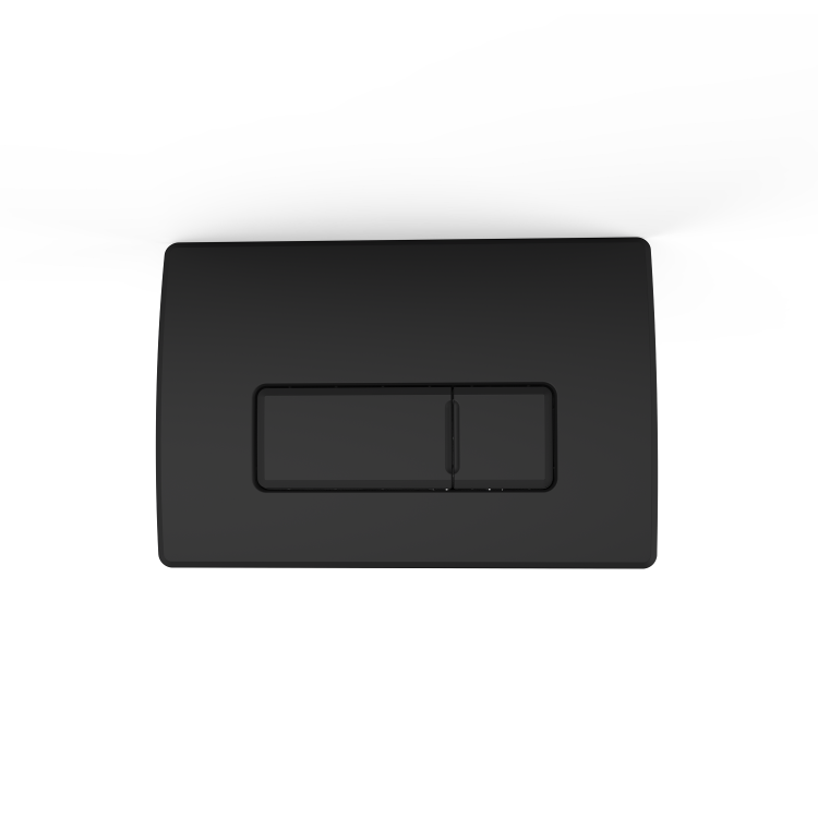 Matt Black Wall Hung Smart Bidet Japanese Toilet & 820mm Frame Cistern with Matt Black Pneumatic Flush Plate - Purificare