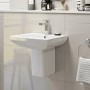 Grade A1 - Semi Pedestal and Basin 460mm -  Tabor