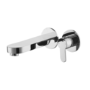 GRADE A1 - Chrome Wall Mounted Bath Mixer Tap - Como